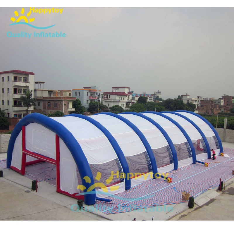 Outdoor Advertising Inflatable Warehouse / Big Dome Inflatable Tennis Court Tent / Party Inflatable Sports Tent For Sale