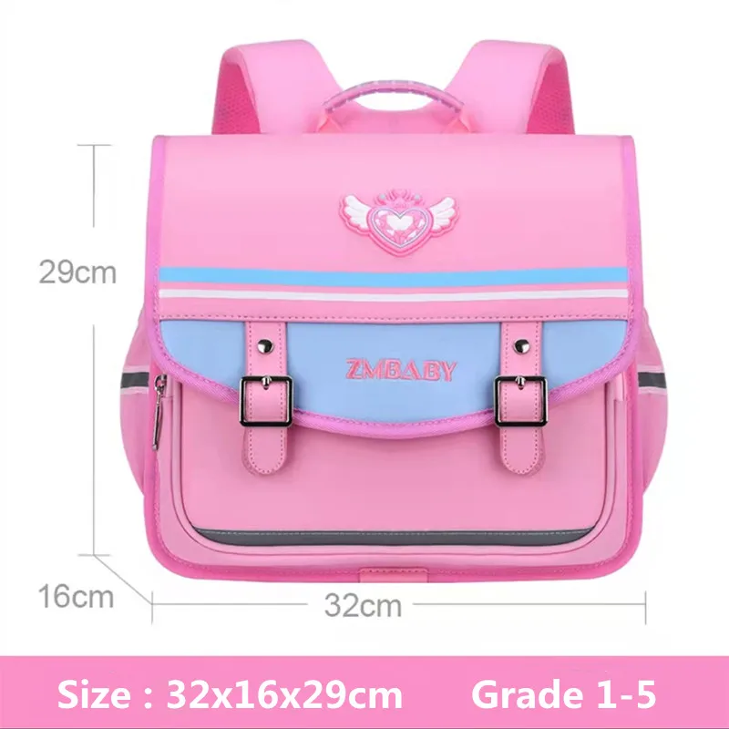 2022 British School Bags For Boy Girl Primary Student Shoulder Orthopedic Backpack Grade 1-5 Large Capacity Super Light Mochilar