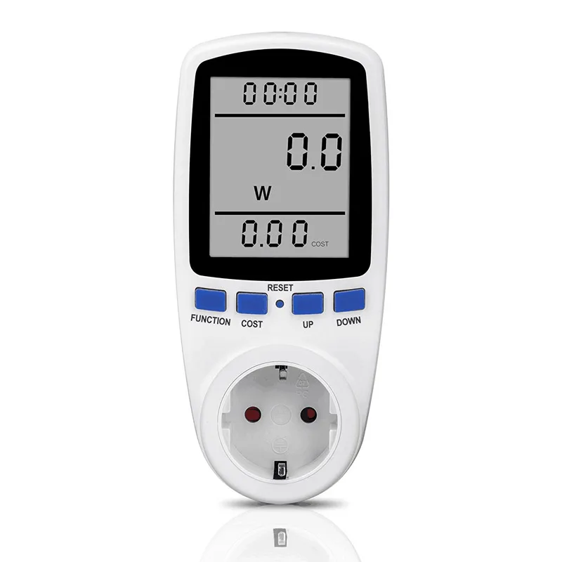 Medidor de potencia de CA inteligente, enchufe de vatímetro, toma de medición de energía, enchufe de facturación, monitor de potencia, EE. UU./REINO