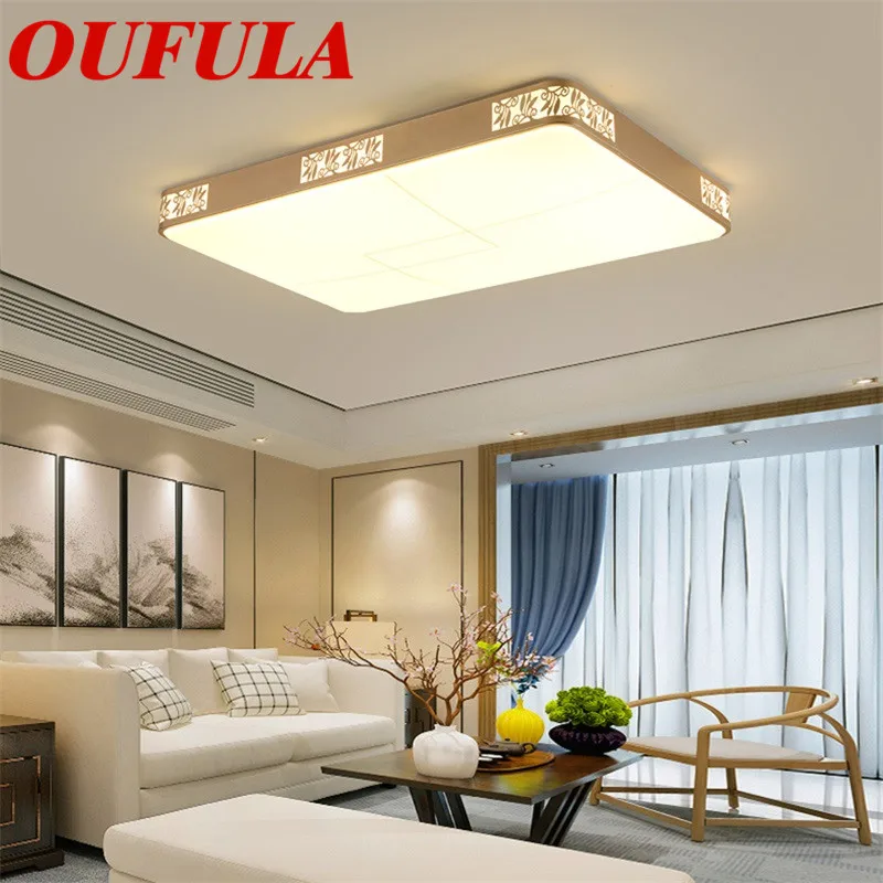 

AOSONG Leaves Ceiling Light Contemporary Home Suitable For Living Room Dining Room Bedroom