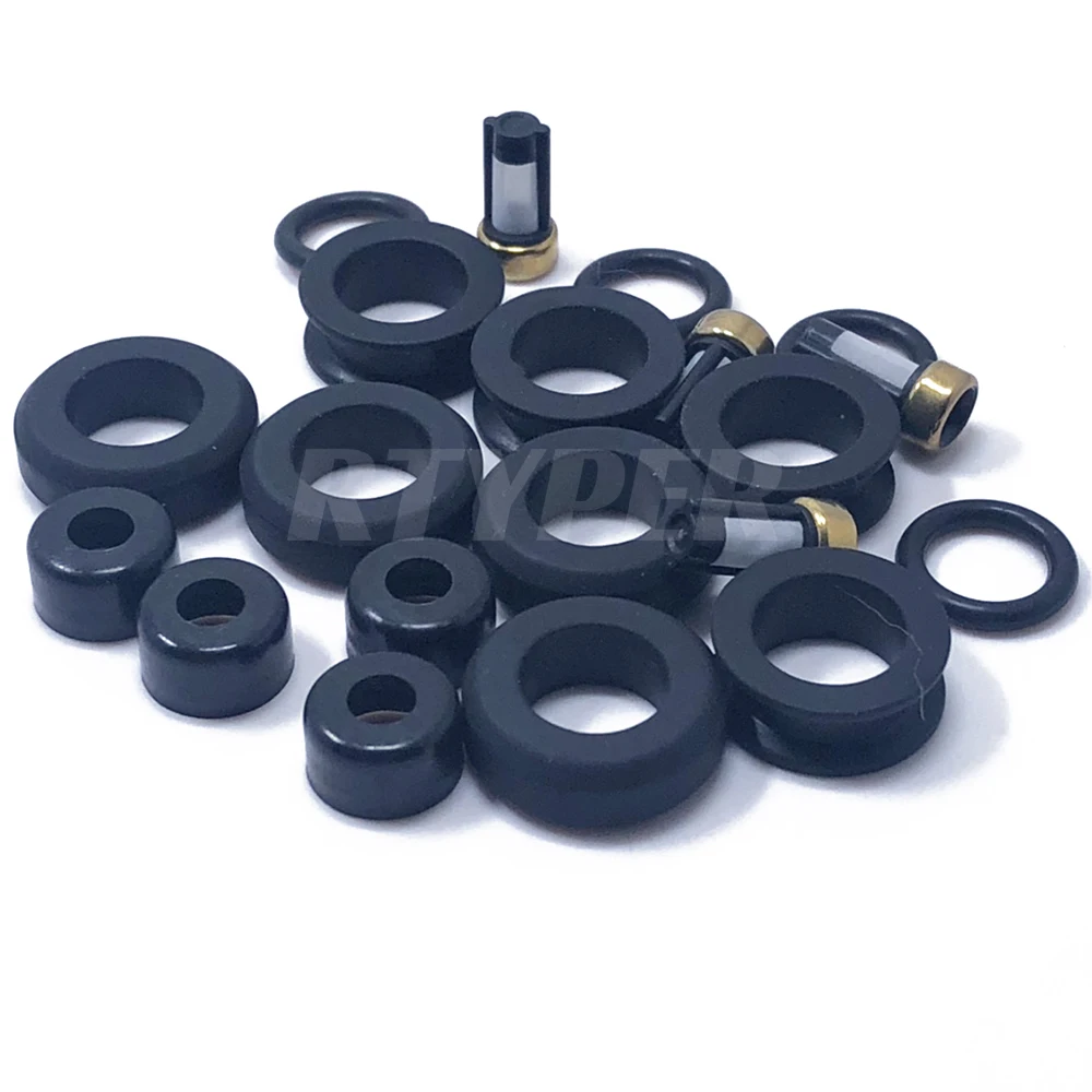 4/12/20 Denso Toyota 1-3MZFE /1ZZFE 3.0L 3.3L23250-20030 23209-20030, 23250-0A020 용 연료 인젝터 수리 키트 세트