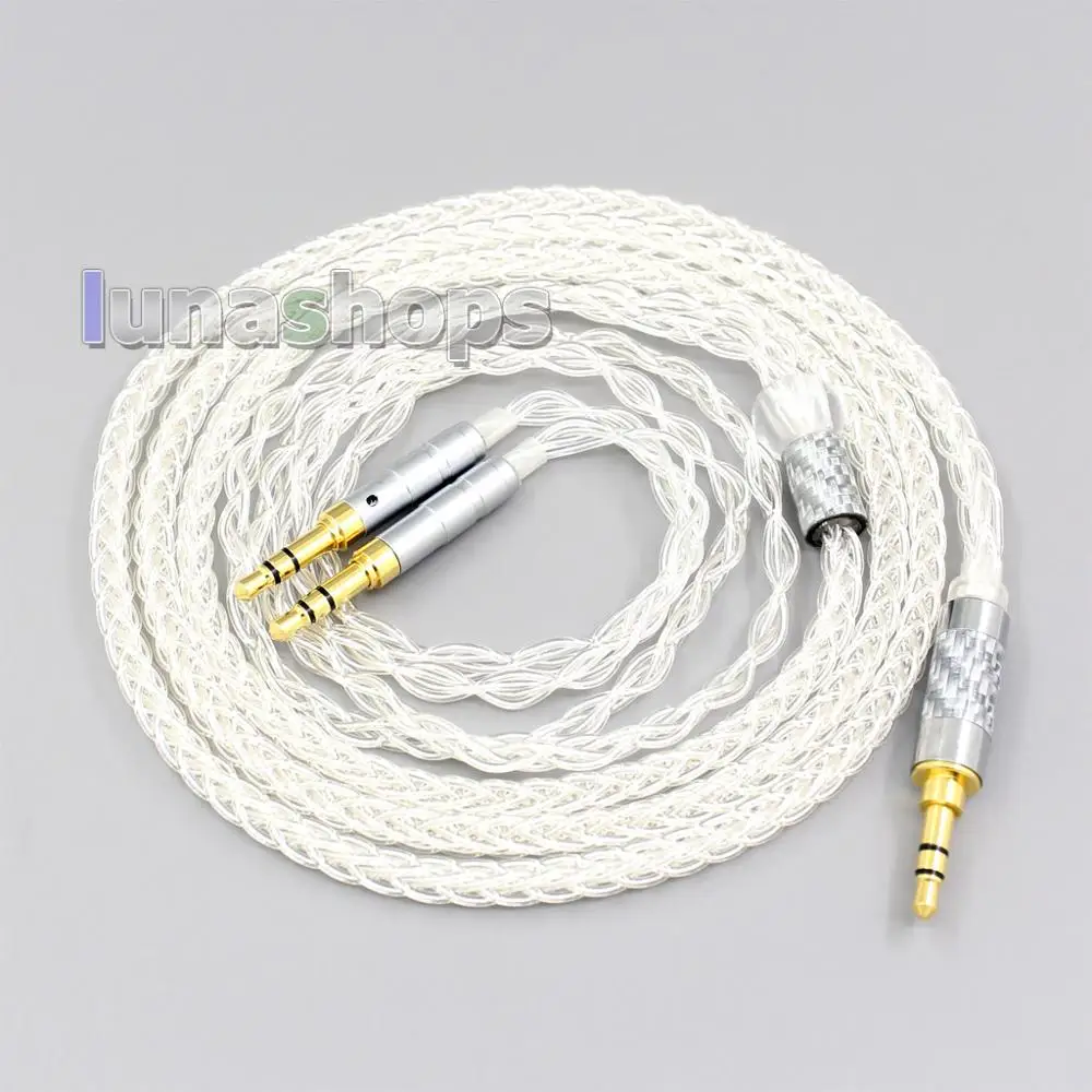 Pure Silver Gold Palladium Alloy Headphone Cable For Hifiman Sundara Ananda HE1000se V2 HE6se DEVA he400se Arya He-35x LN007040