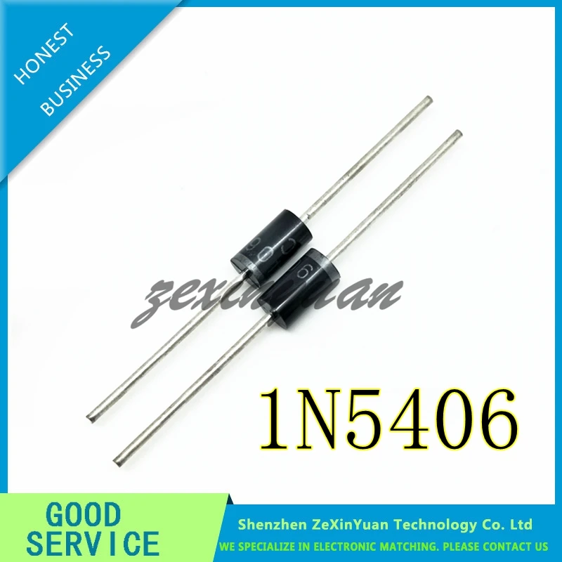 

20PCS/LOT Rectifier Diode 3A 600V DO-201 1N5406