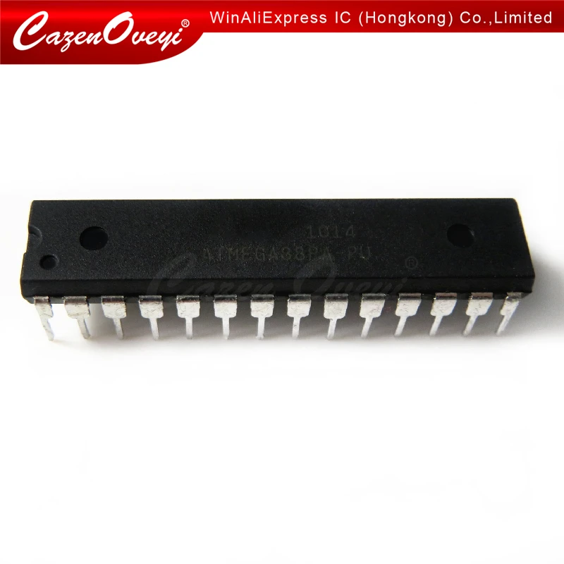 1pcs/lot ATMEGA88 ATMEGA88PA-PU ATMEGA88V-10PI ATMEGA88-20PU DIP-28 In Stock