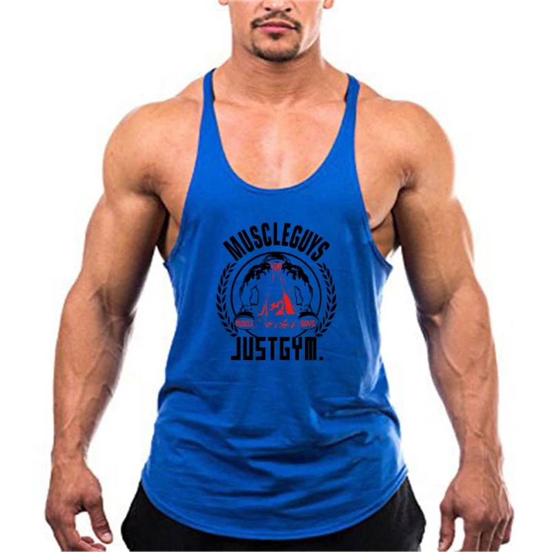 Bodybuilding Tank Tops Men Anime funny sleeveless shirt Fitness Clothing gym Stringer vest Muscle singlets