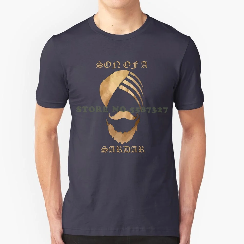 Son Of A Sardar Summer Funny T Shirt For Men Women Sikh Punjab Punjabi Sikhi India Khanda Sardar Son Of A Sardar Singh Turban