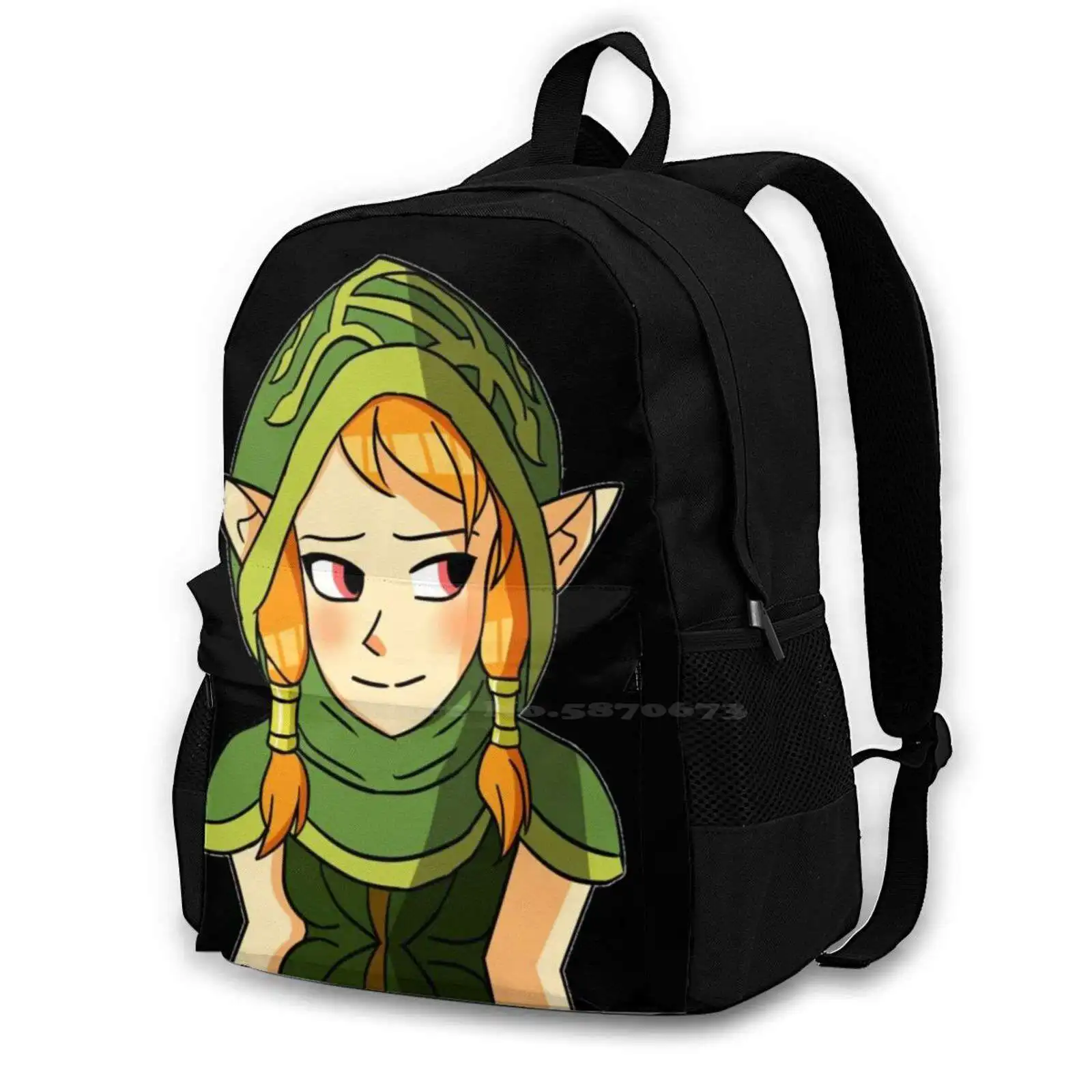 Brawlhalla Fan Art 515D Print Design Backpack Student Bag Brawlhalla Combo Warrior Death Weapons Ps Fightinggame Hotboxes