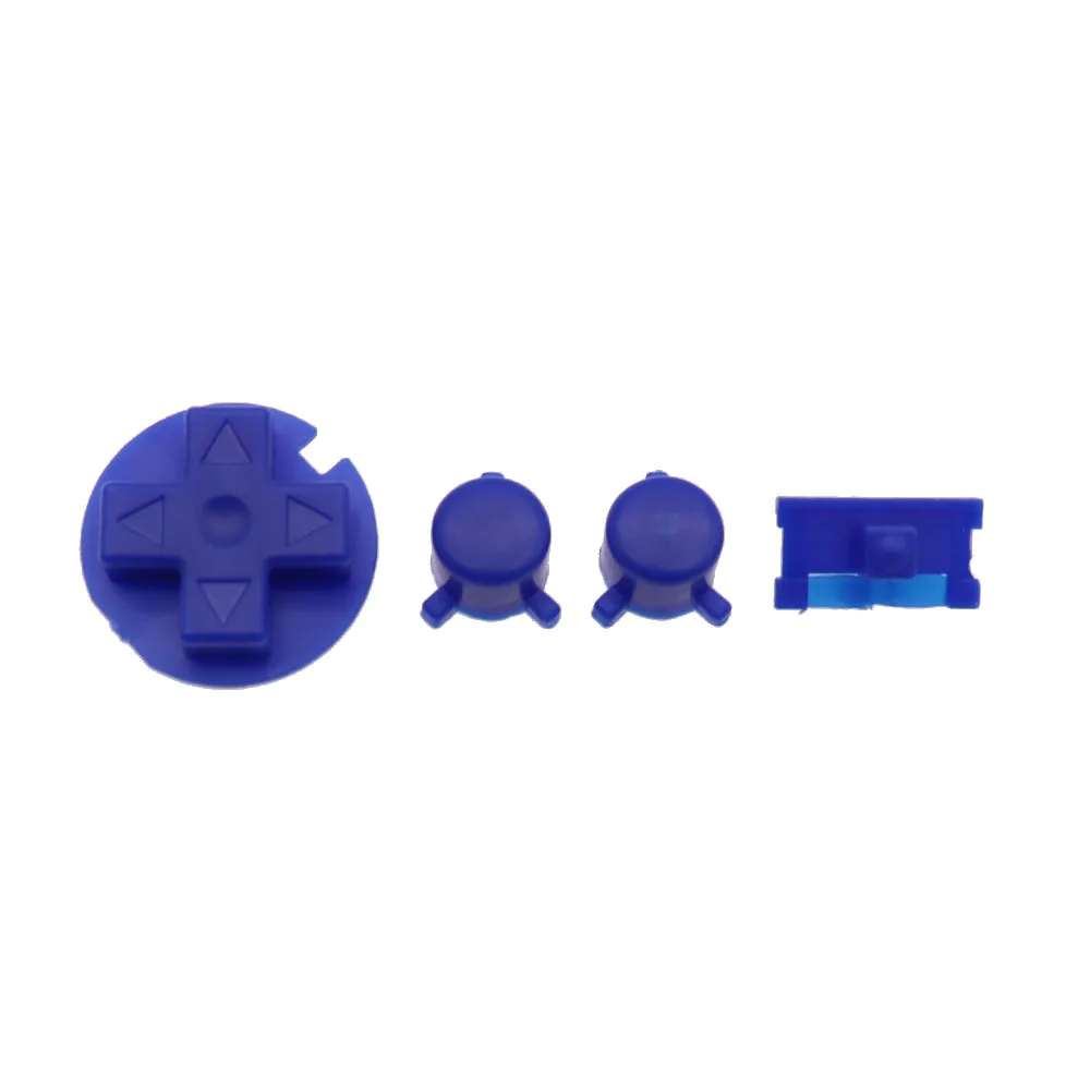1set di pulsanti colorati di ricambio per Gameboy Pocket GBP per GBP pulsante di accensione e spegnimento A B D pad pulsanti