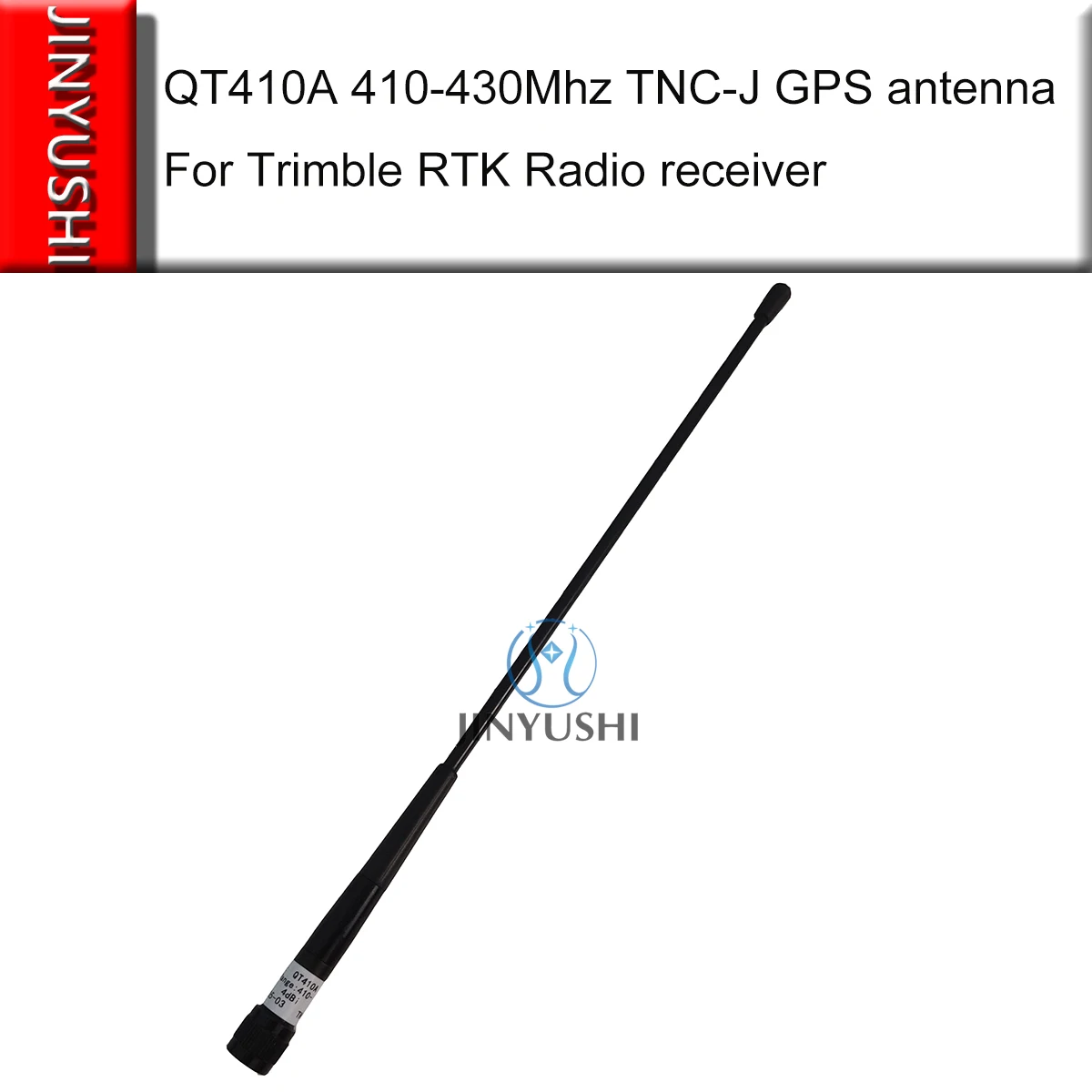 GPS TNC-J transmitter Surveying antenna 31CM 410-430Mhz QT410A 4dBi screw antenna For Trimble RTK Radio receiver