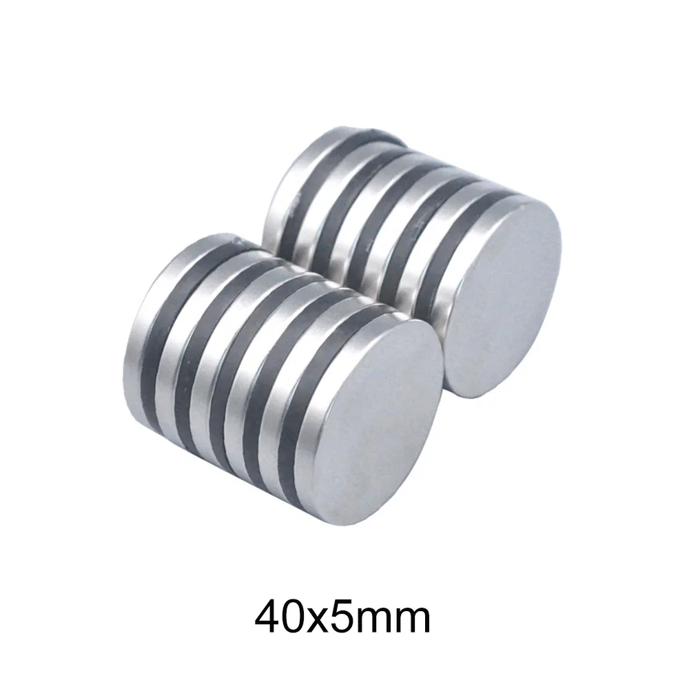 

20pc 40x5 40*5 Bulk Round NdFeB Neodymium Disc Magnets 40mm x 5mm N35 Powerful Strong Rare Earth Magnet 40*5mm Permanent Magnet