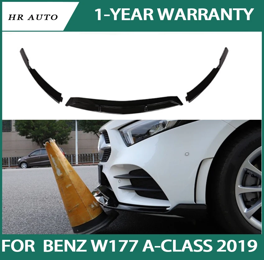 

FIT FOR BENZ W177 A-CLASS 2019 SPORTS HIGH QUALITY FRONT LIP BUMPER