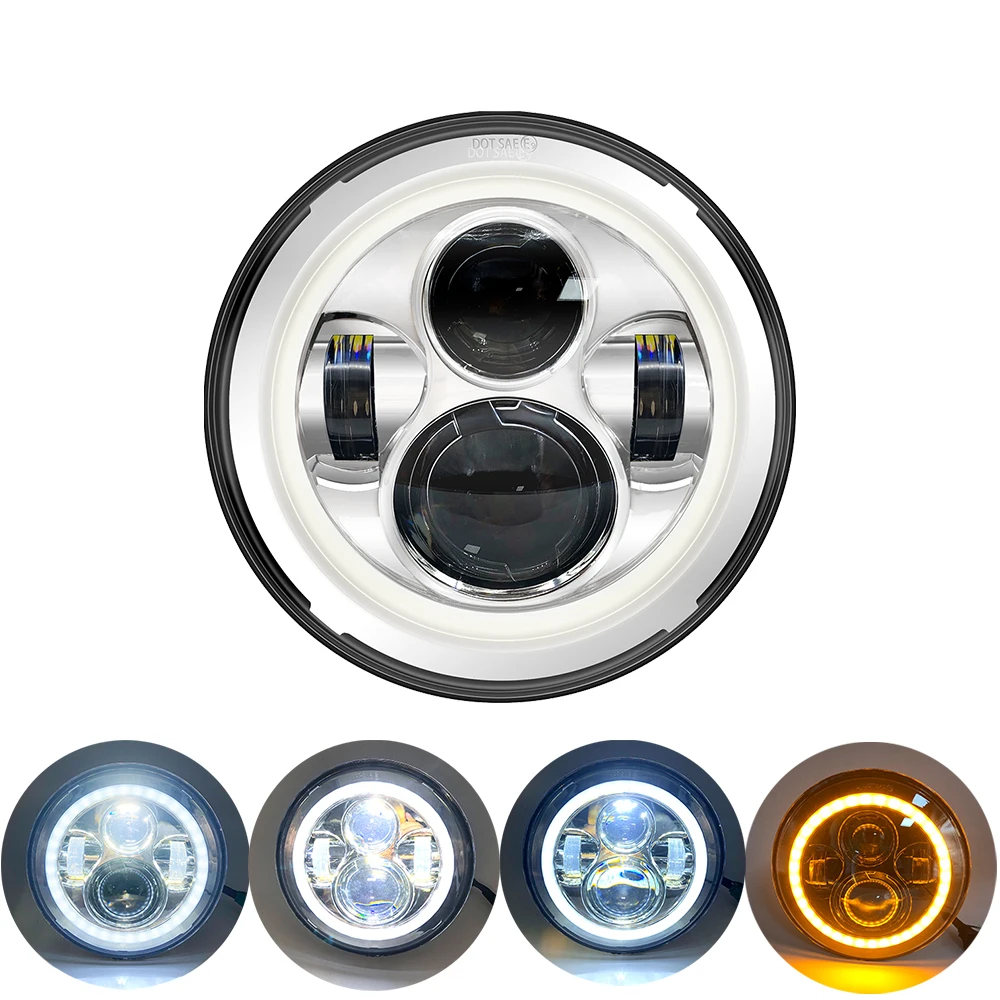 Motorcycle 7inch LED Headlight 7