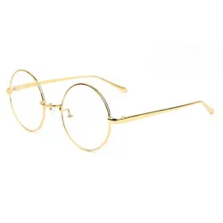 Vintage Metal Eyeglass Frames 50mm Round Clear Lens Retro Full Rim Glasses Eyeglasses Eyewear Prescription glasses