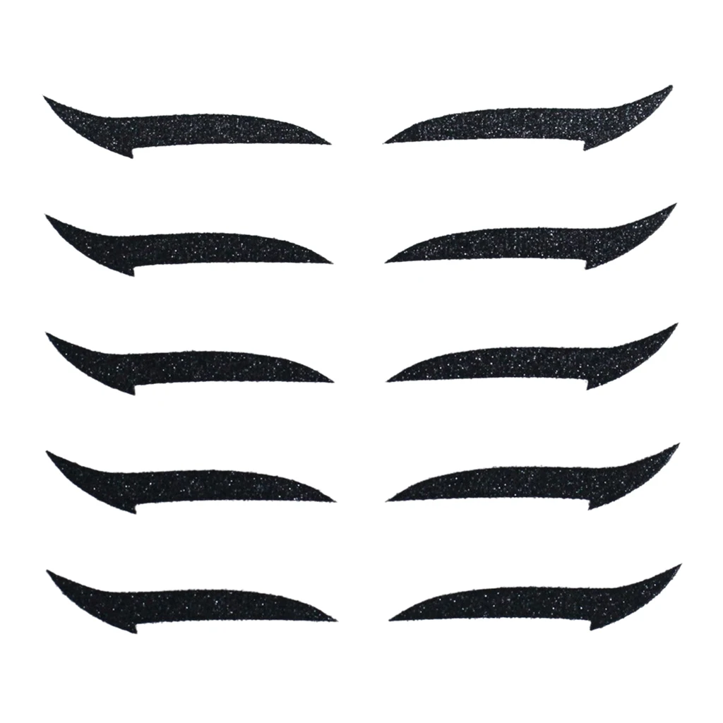 Luie Herbruikbare Eyeliner Stickers Make-Up Instant Oogschaduw Sticker Voor Dagelijks Dragen Feestjes Dans