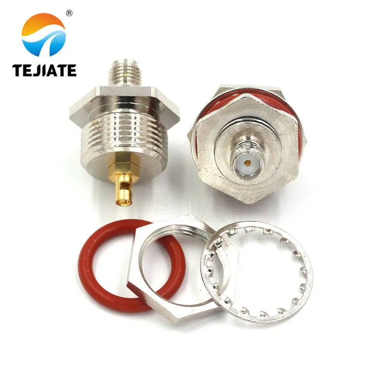 1PCS SMA-KY 1.13/1.78/RG316 Opening Type Reverse Connection Pressure Welding Feeder Connector