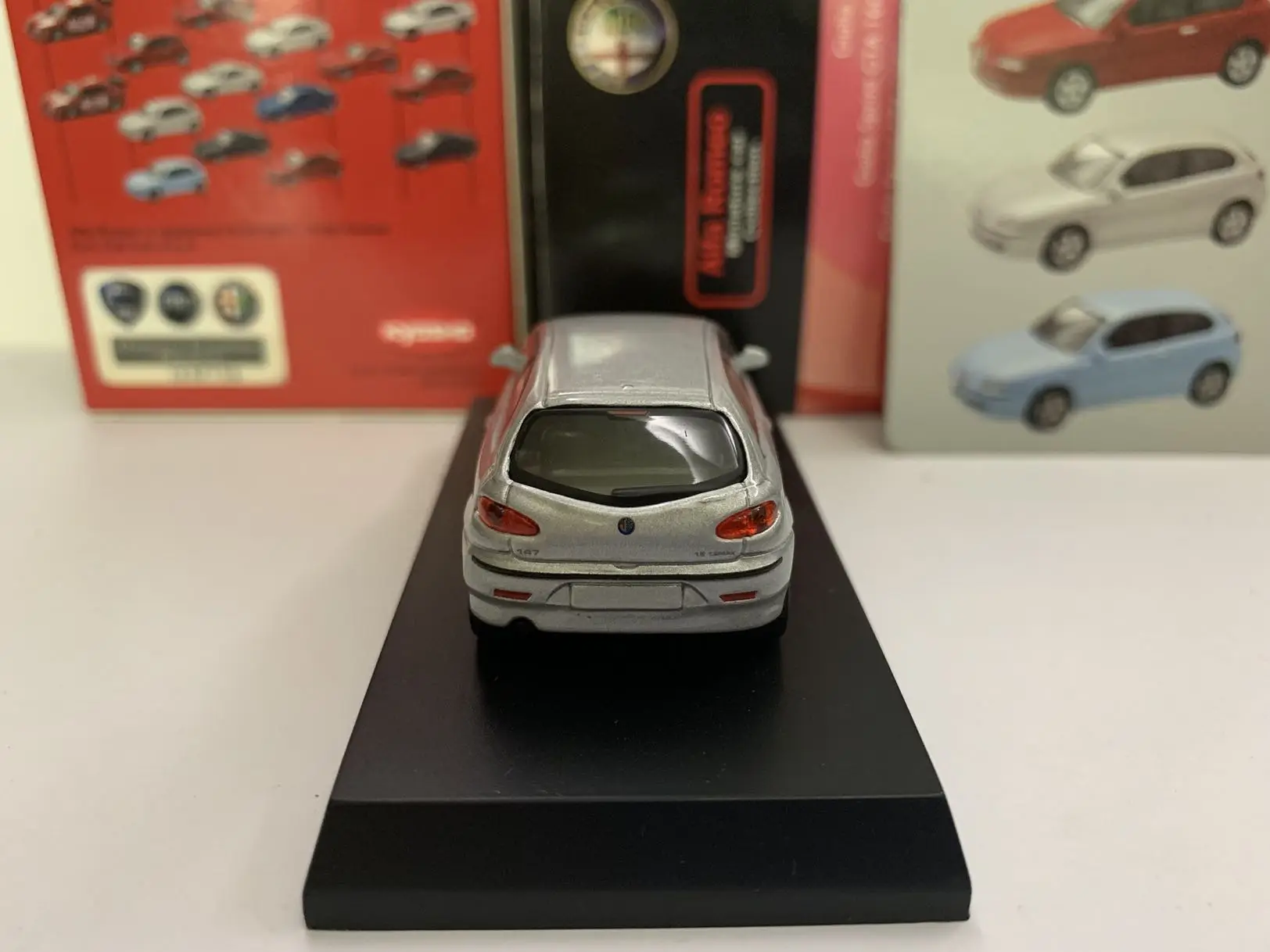 1/64 Kyosho Alfa Romeo 147 Collectie Gegoten Legering Auto Decoratie Model Speelgoed