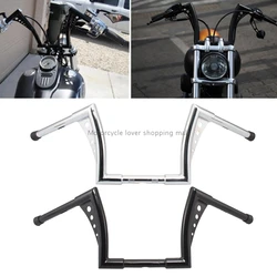 Universal 25mm Retro Moto Drag Handle Z Bar Handlebar For Harley Sportster Dyna Softail Touring Chopper CafeRacer Cruiser Bobber