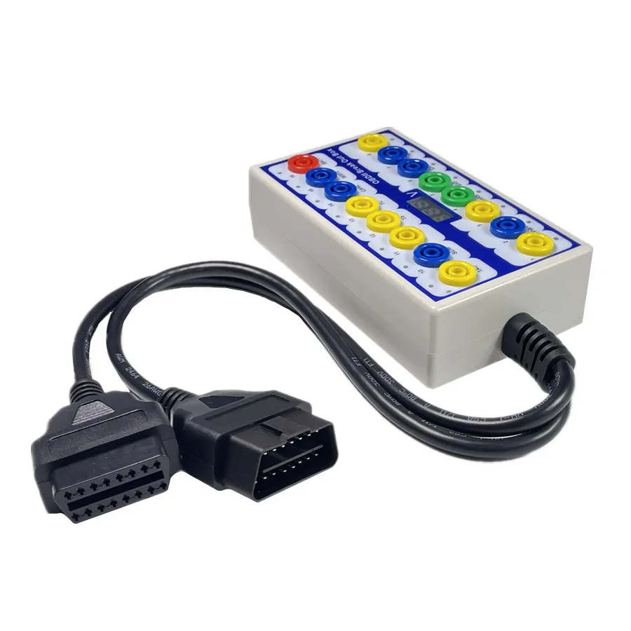 OBD2 Breakout Box Car OBD 2 Break Out Box Car Protocol Detector Auto Can Test Box Automotive Connector Car-detector
