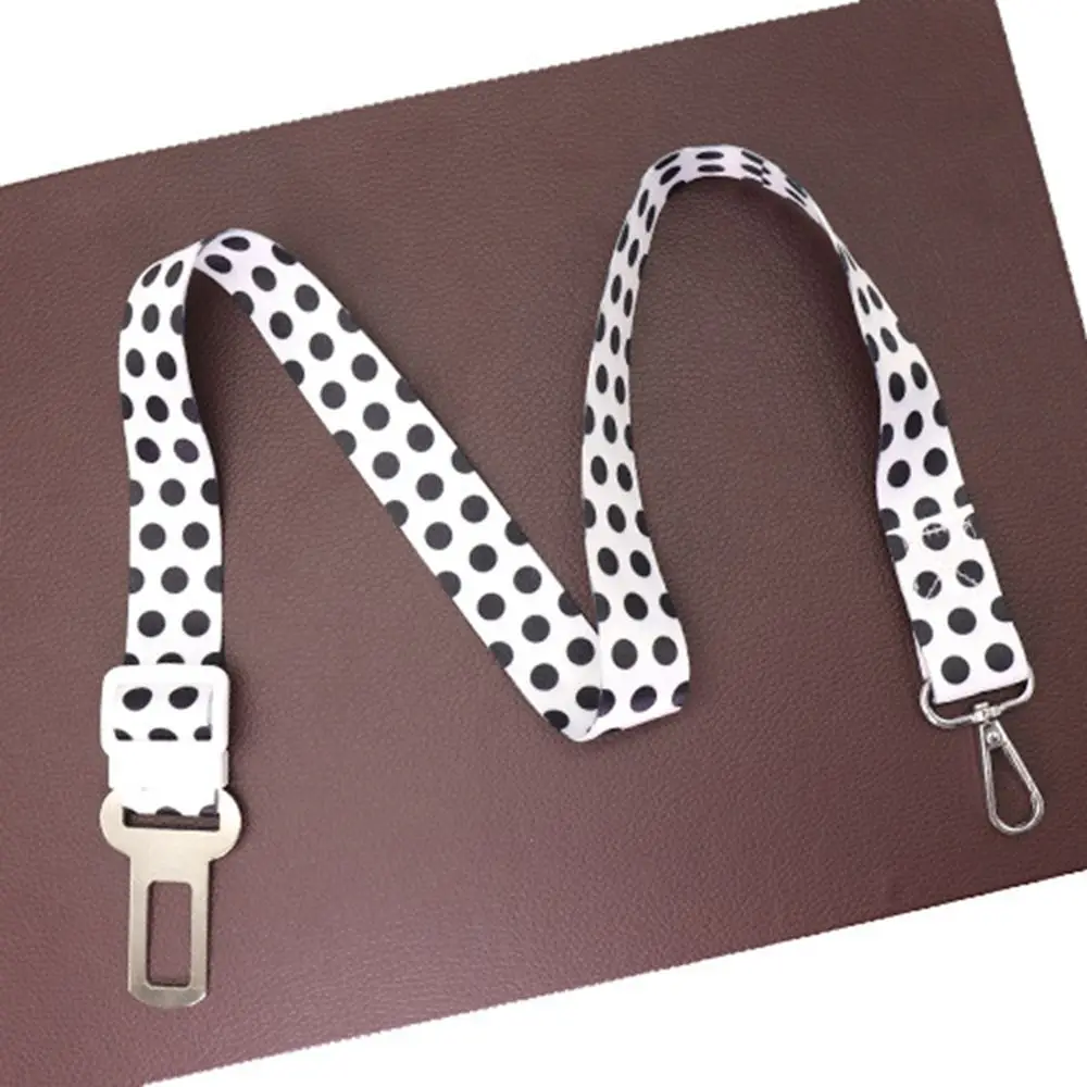 Pet Dog Cat Car Seat Belt For Accessories Goods Adjustable Harness Lead Leash Small Medium Pet Outdoor Travel Supplies