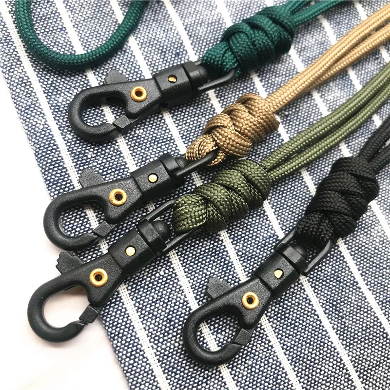 1PCS Outdoor Rock Climbing Hanging Neck Rope Lanyard For Phone Camera USB Holder ID Pass Card Name Badge Holder Keychain