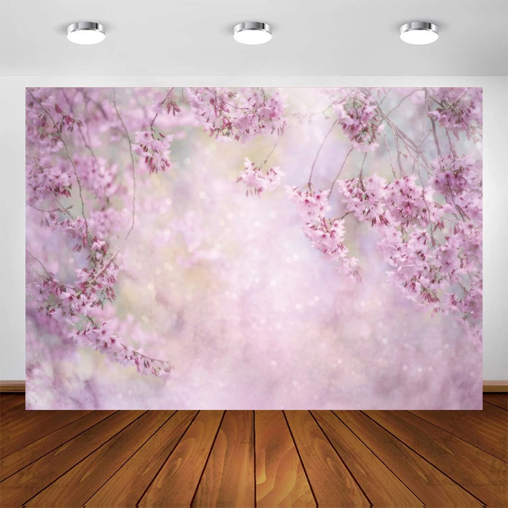 خلفية التصوير الزفاف عيد الحب الربيع الوردي زهرة الطفل عيد ميلاد الديكور الداخلي صور استوديو خلفية صور