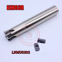 EXN03R fast forward milling cutter rod cutter disc LNMU0303 die open thick Toshiba kyocell MFH small diameter universal