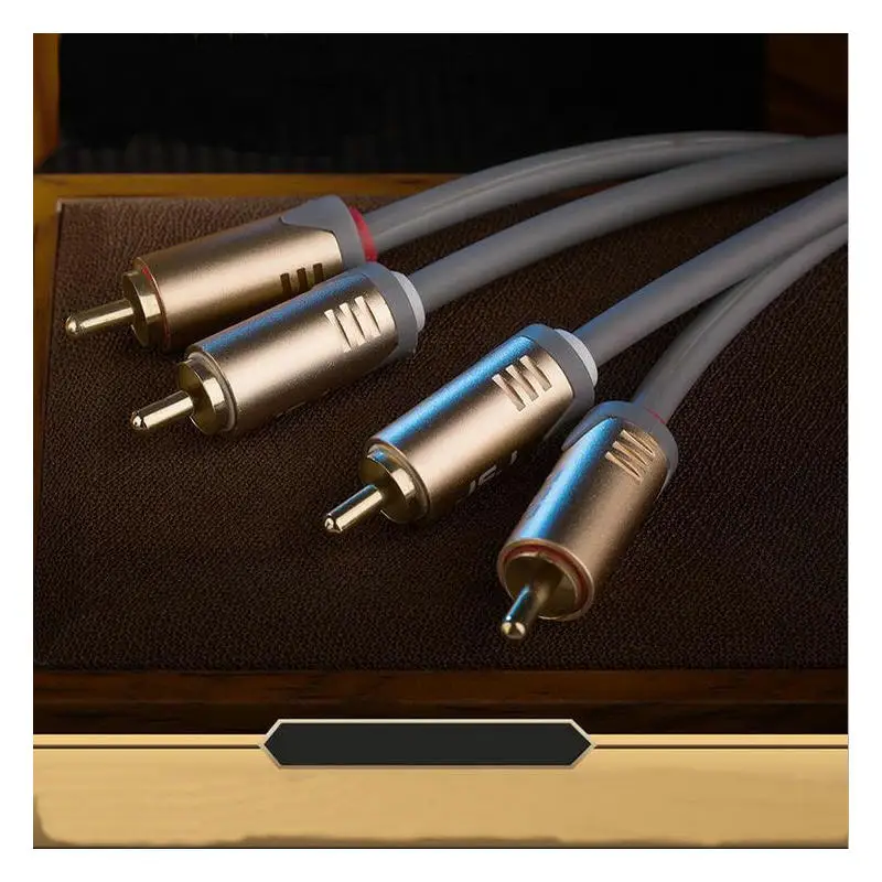 NEW DOUBLE RCA Turn To DOUBLE RCA Cable Audio Cable Audio Line AUDIO WIRE Connect Cable JA-4422