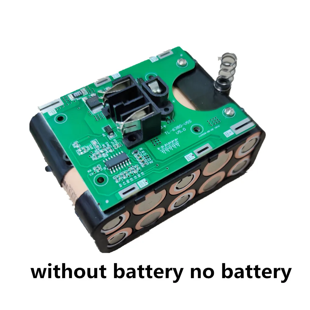 21v bezprzewodowy wkrętak elektryczny Mini wiertarka Chainsaw Case 18V elektronarzędzia bateria duże pudełko z 5s BMS Pcb Dropshipping