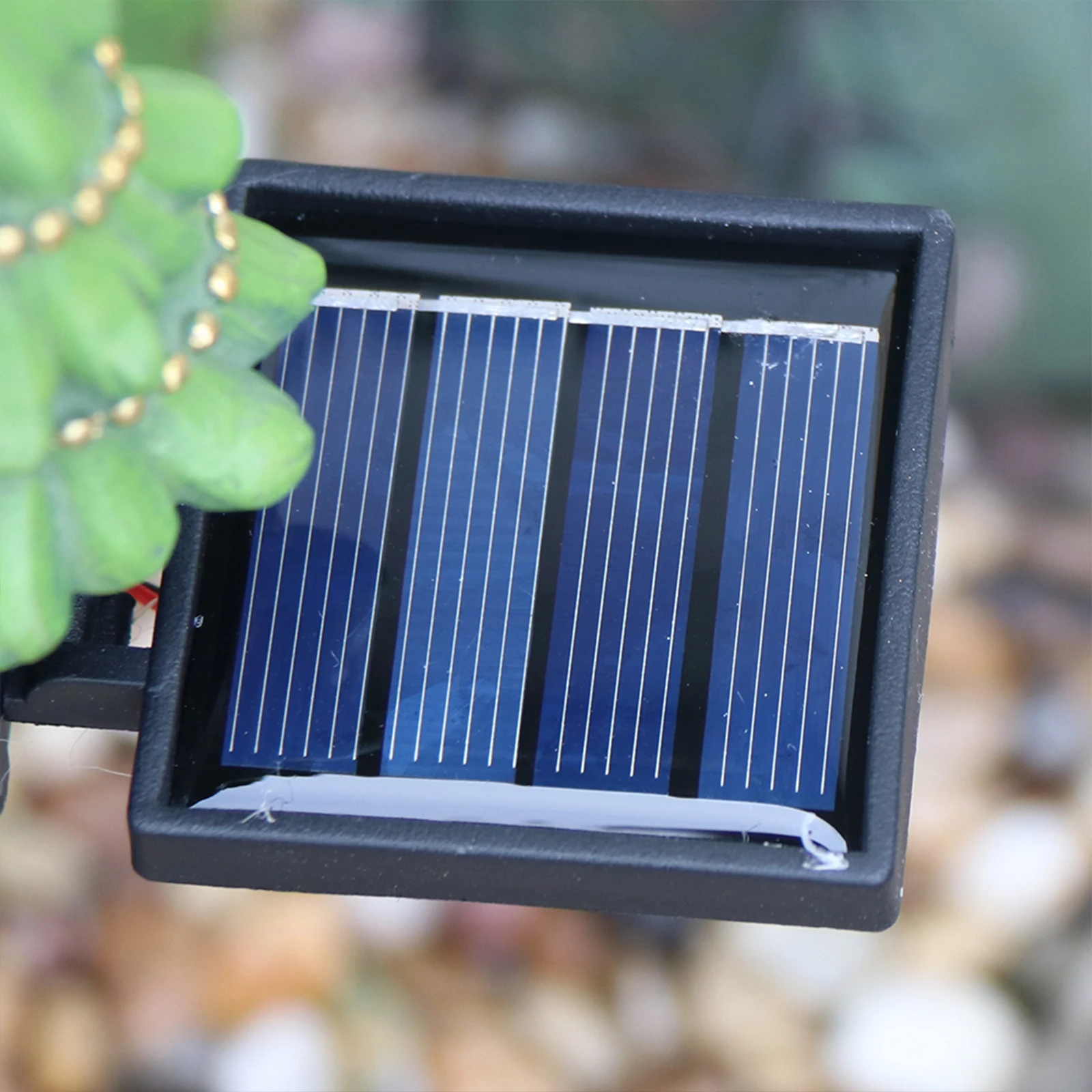 Lampe solaire LED imperméable en cristal, conforme à la norme IP44, éclairage de jardin, arbre de noël, piquet, féerique, éclairage de paysage