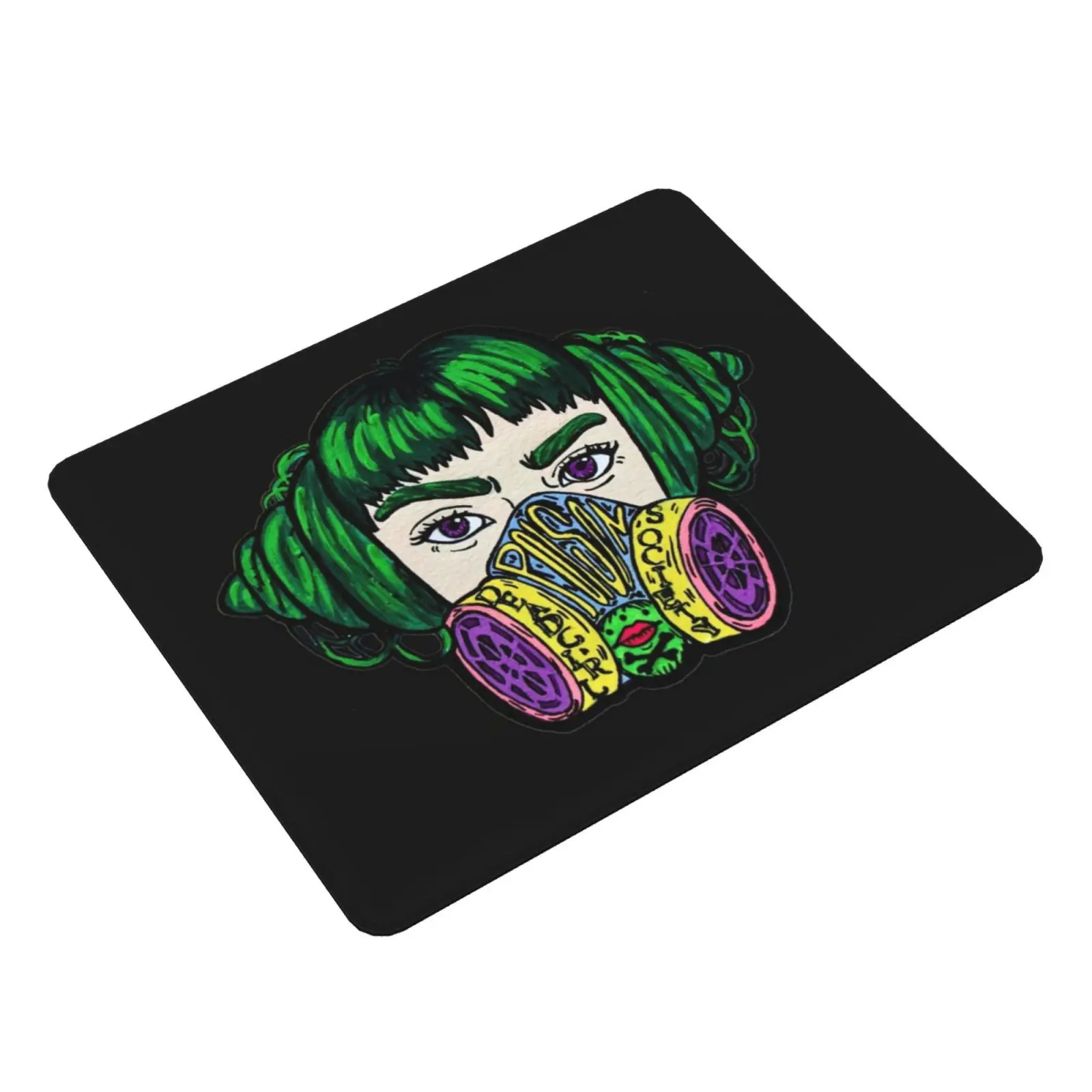 Dead Girl Society : Poison Mouse Pad 1433 Punk Feminist Renegade Viral Outbreak 2021