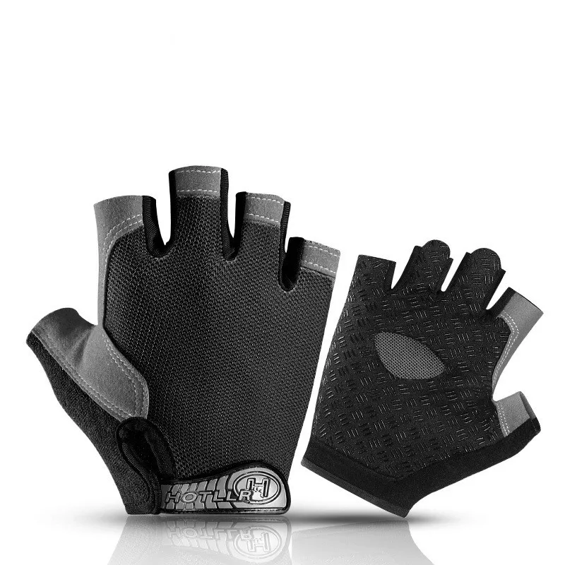 

Riding Gloves Half Finger Breathable Outdoor Cycling Fitness Non-Slip Wear-Resistant Training Horizontal Bar Weightlifting