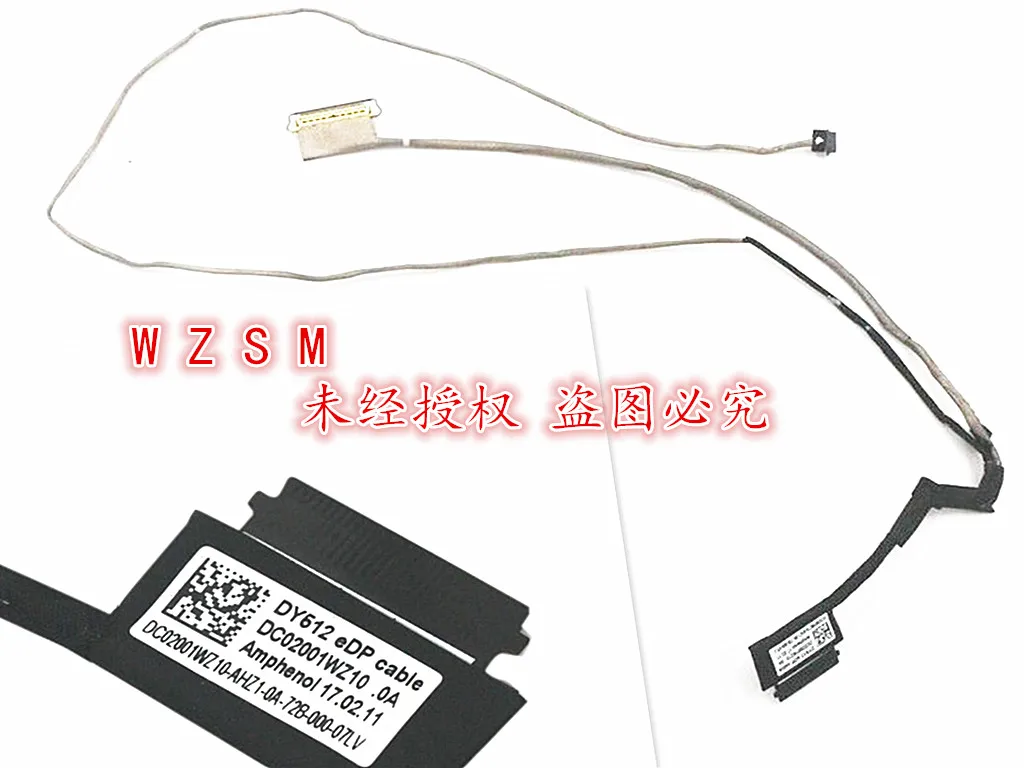 

Genuine New Laptop LCD Cable For Lenovo R720 Y520 R720-15IKB R720-15IKD R720-15isk DC02001WZ10 LVDS Cable