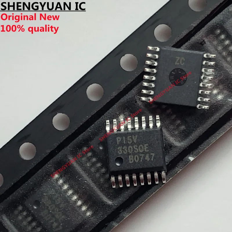 10Pcs PI5V330SQEX PI5V330SQE QSOP-16 PI5V330 Low On-Resistance Wideband/Video Quad 2-Channel Mux/DeMux 100%new imported original