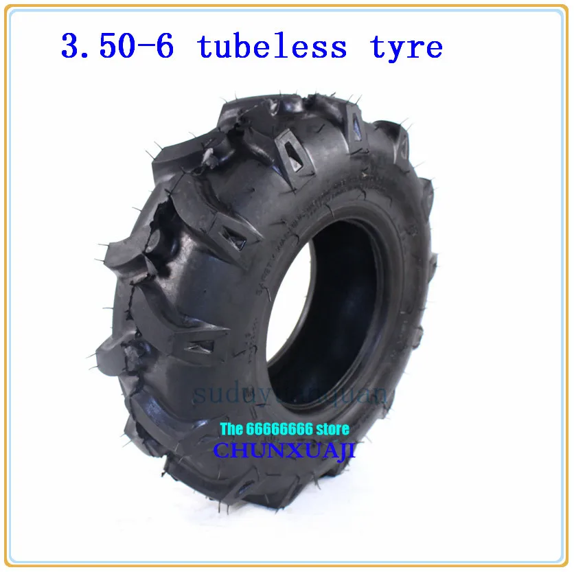 3.50-6 thickening vacuum tyre mobility scooter tubeless tire for Quad Lawn Mowe Garden Tractor rotary cultivator