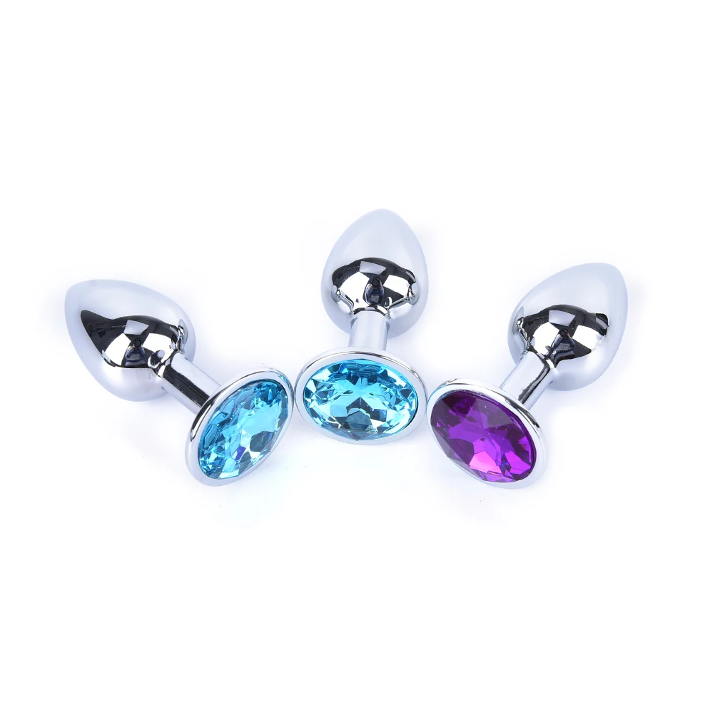 Stainless Steel 7cm X 2.8cm Anal Plug Toys Masonry Anal Toys Butt Plug
