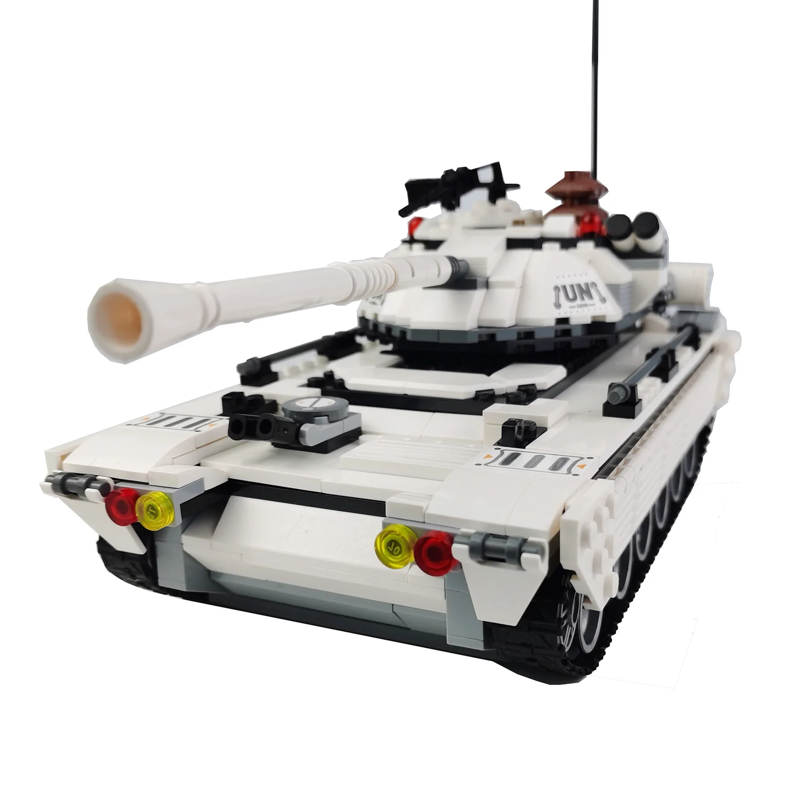 Enlighten Building Block Peacekeeping Force Thunder Mission Tank Attach 429pcs Educational Bricks Toy For Boy Gift