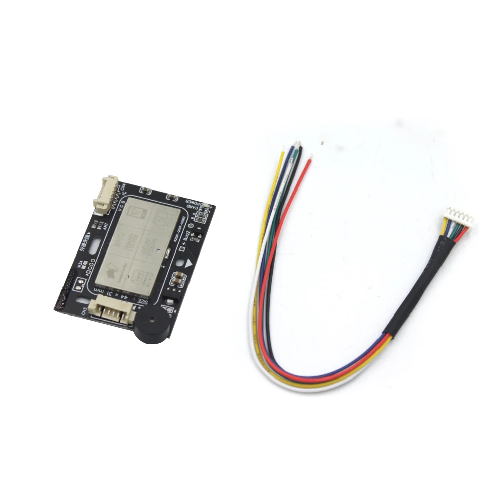 Lector de tarjetas de proximidad RFID de 13,56 MHz con salida Wiegand34 y RS485, sistema de control de acceso IP65 para seguridad de oficina/fábrica/puerta