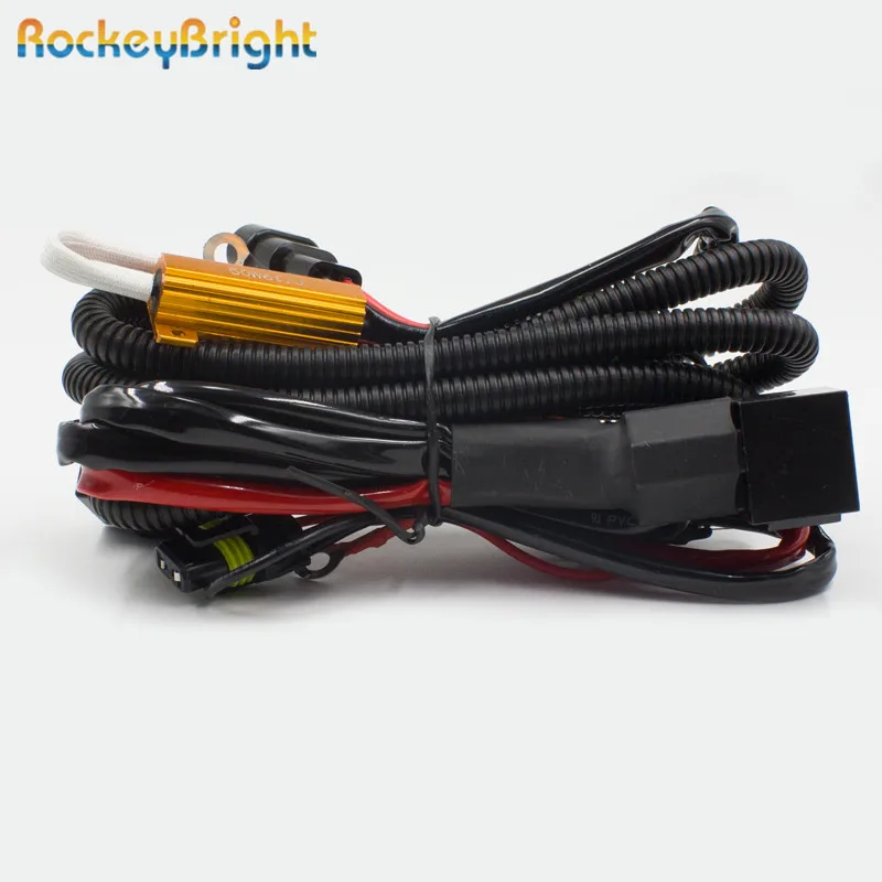 car warning canceller conversion kit relay harness H1 H3 H7 H8 H11 9005 9006 HB2 HB3 HB4 car warning canceller decoder resistor