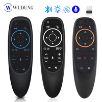 G10S PRO BT Voice Remote Control 2.4G With BT5.0 Wireless Air Mouse Gyroscope Smart Remote Backlit  For Android TV Box PK G10