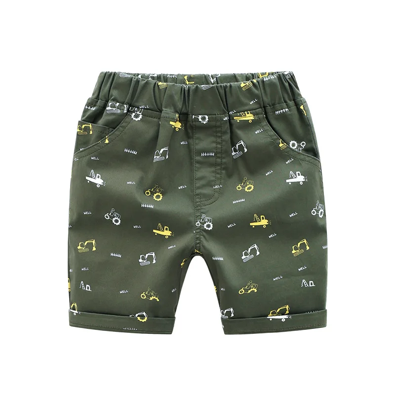 2022 new hot summer Children shorts boy girl child Harem  Dinosaur Pants  loose army kids clothes toddler baby sports clothing