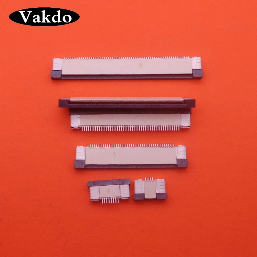 10PCS FPC מחבר שקע FFC 0.5MM מגירת למעלה קשר סוג 4/5/6/7/8/10/12/14/16/18/20/22/24/28 פין