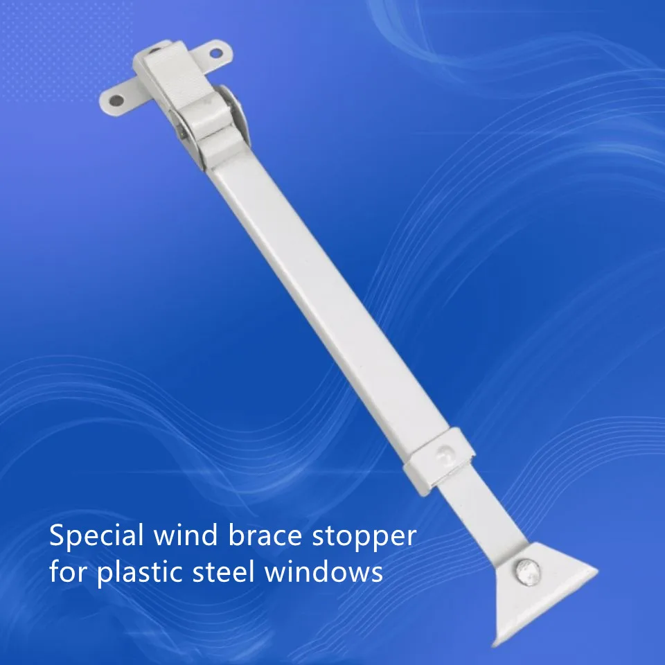 Aluminum Alloy Doors and Windows Plastic Steel Window Wind Brace Stopper Angle Adjustable Window Windproof Rod Jackstay