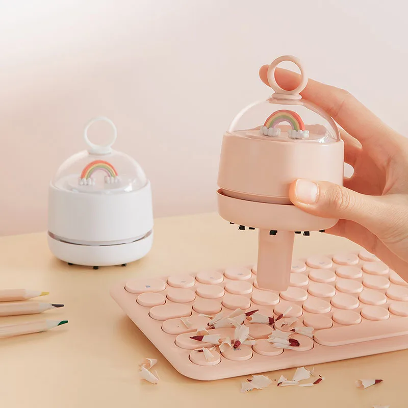 เครื่องดูดฝุ่นไร้สายแบบใช้มือถือรถ Mini USB เครื่องดูดฝุ่นบ้าน