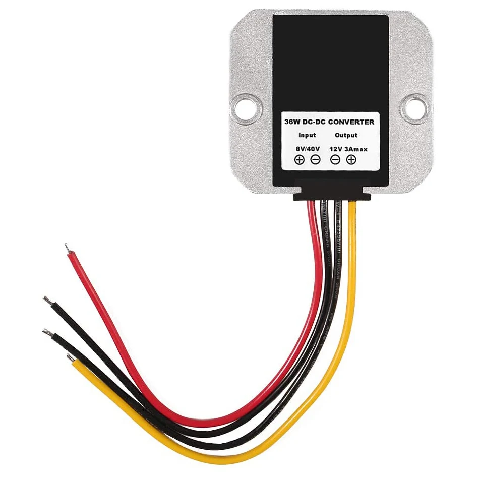 8V-40V do 12V 3A 36W stabilizator transformator DC konwerter DC Regulator Step Up Down przetwornica obniżająca napięcie moduł zasilania dla LED