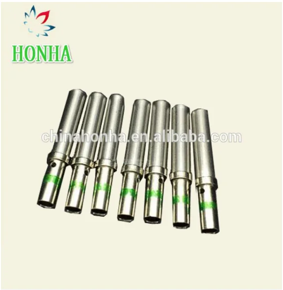 

DT series auto connector terminal 0462-209-16141 with green strip 14-16AWG female solid terminals