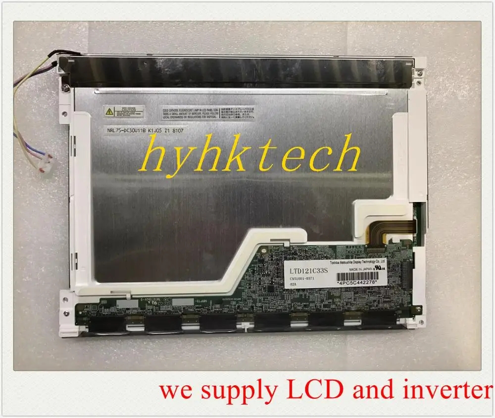 LTD121C33S 12.1 inch industrial lcd, new&A+ Grade in stock, tested before shipment