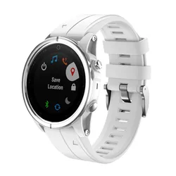 Pulseira de relógio de liberação rápida de silicone macio de 20mm para Garmin Fenix 5S 6S Bandas Pulseiras de fácil ajuste para Garmin Fenix 6S / 6S Pro / 5S Plus Acessórios de relógio inteligente