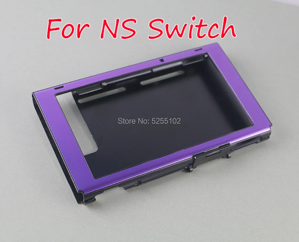 1pc Hard Shell Cover for Nintend Switch For NS Switch Aluminum Back Protection Case PC Anti-scratch for NS Switch console