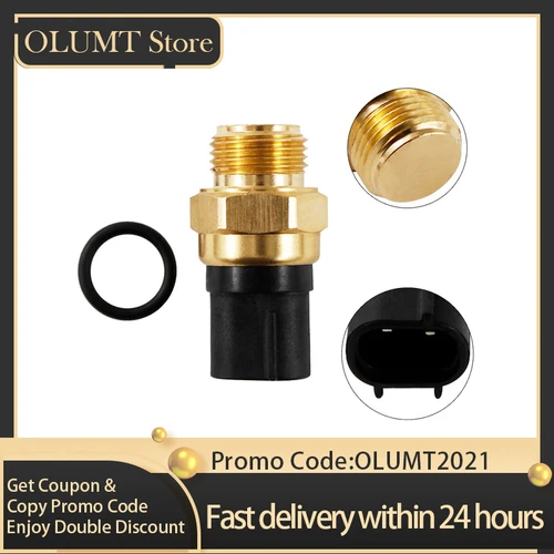 Sensor de temperatura del agua del radiador de motocicleta, accesorio para KAWASAKI 27010-1443, KL650, KLR650, KLX250S, KLX250SF, KVF650, 4X4i, 250R, EX250J, Z1000