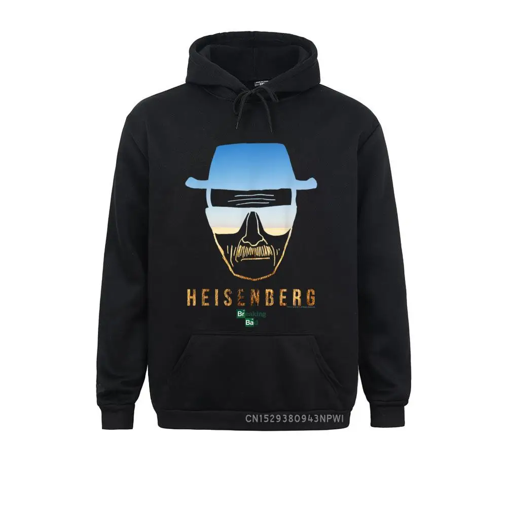 Breaking Bad Heisenberg Desert Horizon Outline Pullover Winter Man Hoodies Preppy Style Hoods Retro Long Sleeve Sweatshirts